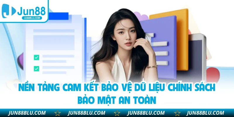 Nền tảng cam kết bảo vệ dữ liệu chính sách bảo mật an toàn